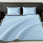 Cooling Mattress Protector Queen - Breathable Ice Silk for Hot Sleepers 10