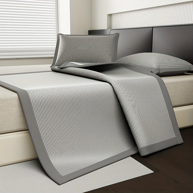 Cooling Mattress Protector Queen - Breathable Ice Silk for Hot Sleepers 2