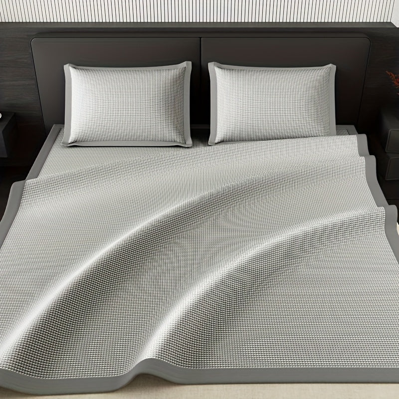 Cooling Mattress Protector Queen - Breathable Ice Silk for Hot Sleepers 4