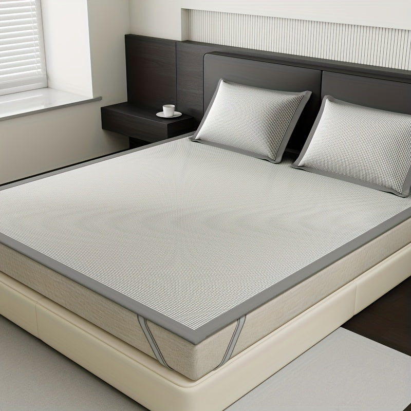 Cooling Mattress Protector Queen - Breathable Ice Silk for Hot Sleepers 5