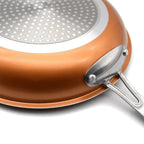 Copper Cooking Pan - Best Non-Stick Cookware for Induction & Oven Use 7