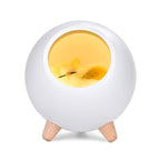 Cordless Cat Bedside Lamp - Soft Glow & Touch Control for Kids 0