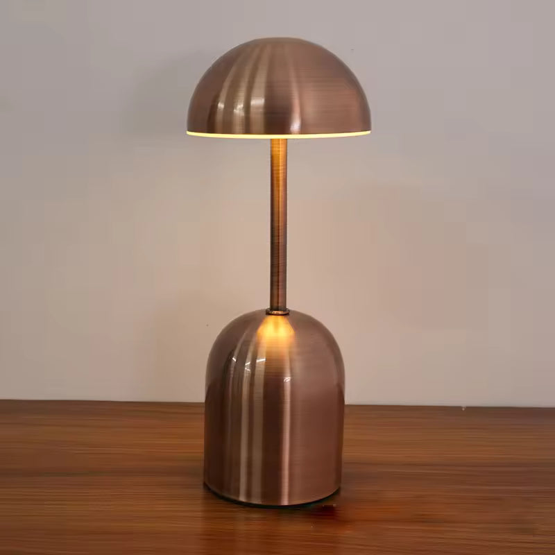 Cordless Desk Lamp, Metal Body, Rechargeable Battery, Dimmable LED 6