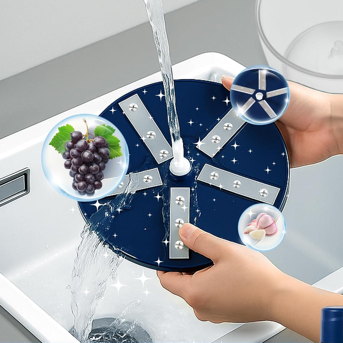 Cordless Electric Fruit Peeler for Grapes, Tomatoes, and More – USB Rechargeable One-Touch Peeling Machine 3