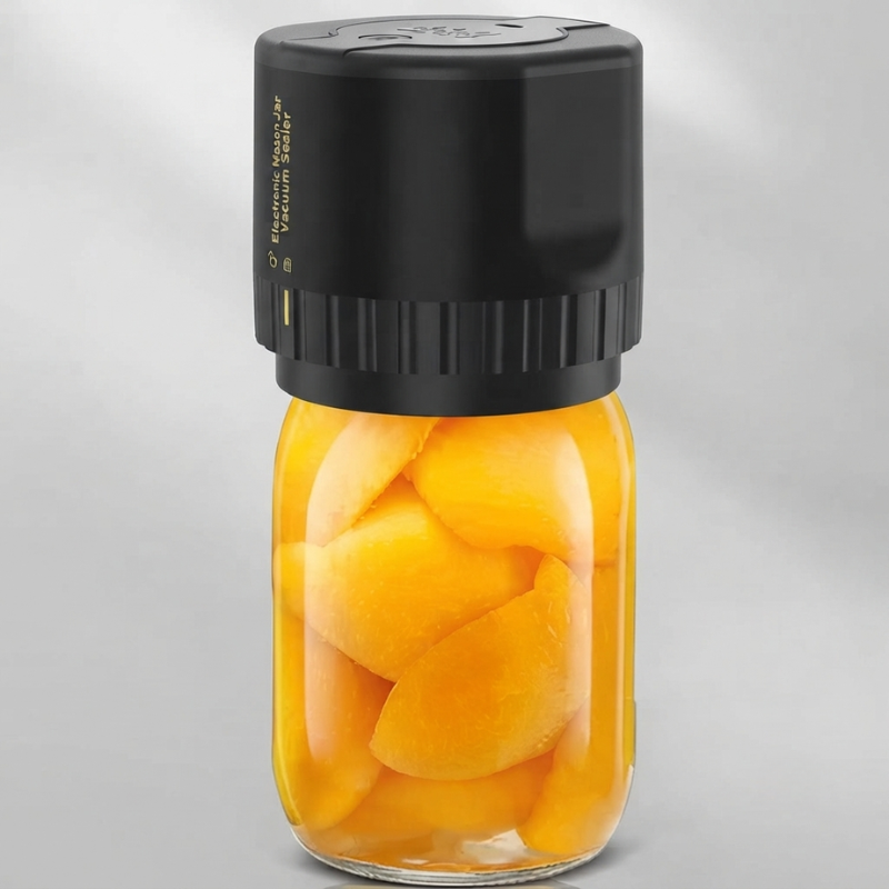 Cordless Electric Mason Jar Vacuum Sealer USB Rechargeable 02