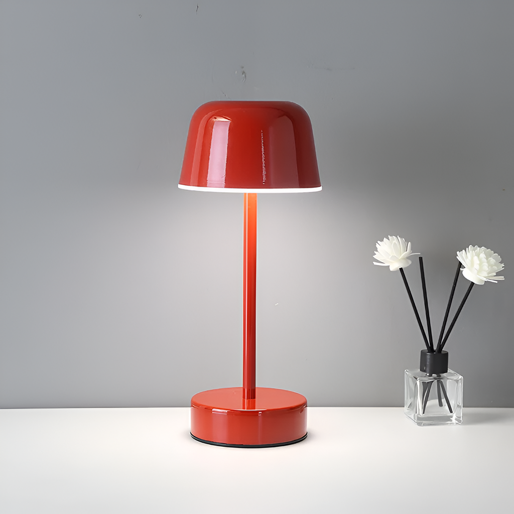 Cordless LED Table Lamp - Versatile Retro Design for Any Mood 2
