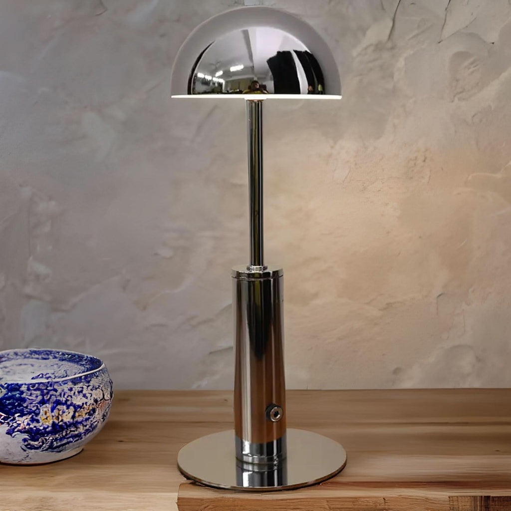 Cordless Table Lamp - Adjustable Warm LED Light with Touch Dimmer 5