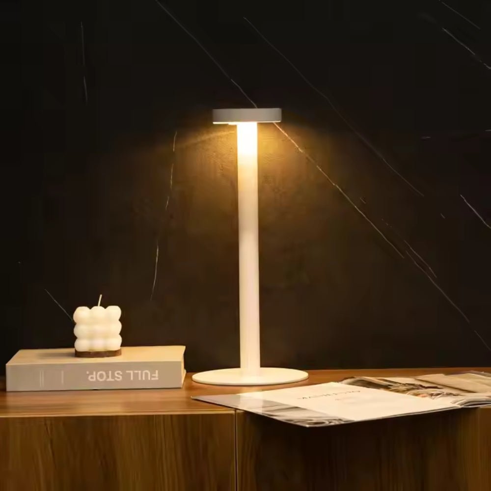 Cordless Table Lamp - Dimmable, Weatherproof, Battery Operated 6