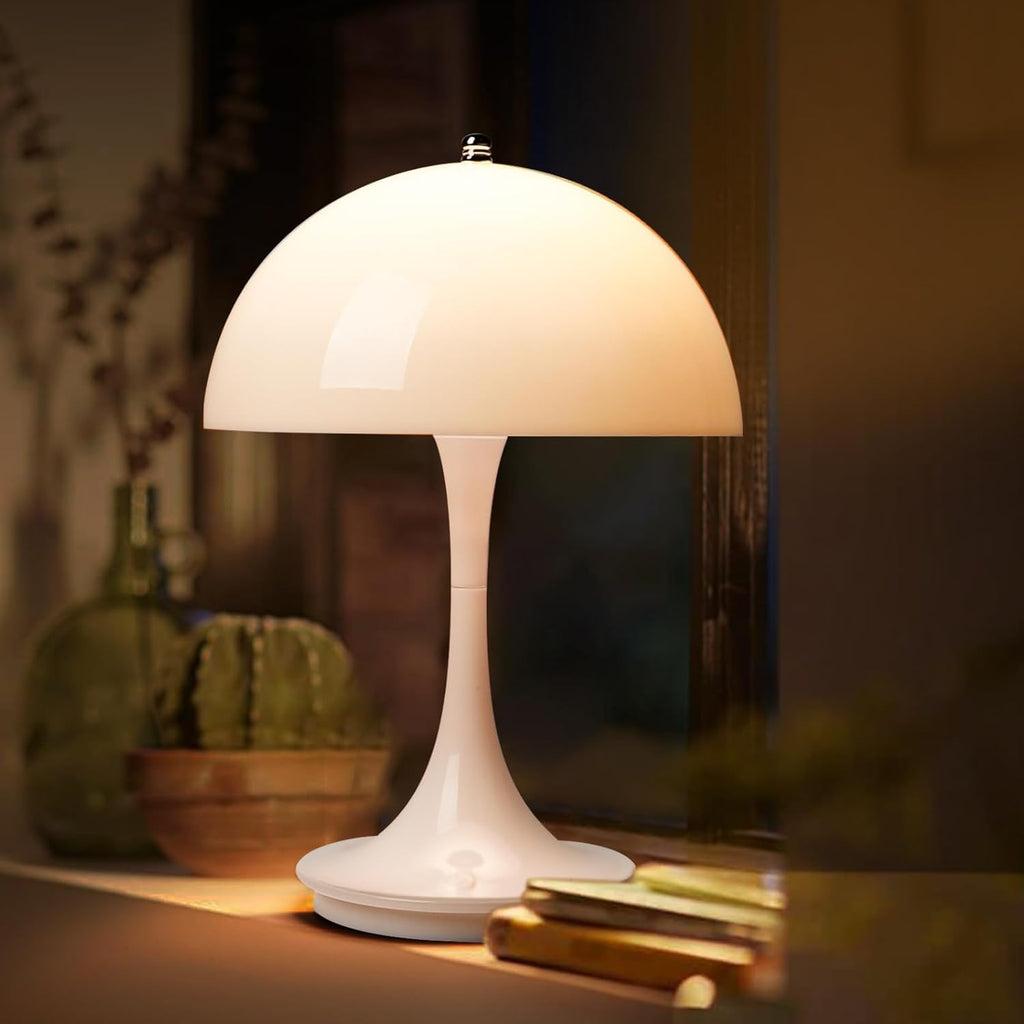Cordless Table Lamp - Warm LED Glow, Rechargeable & Portable Design 7