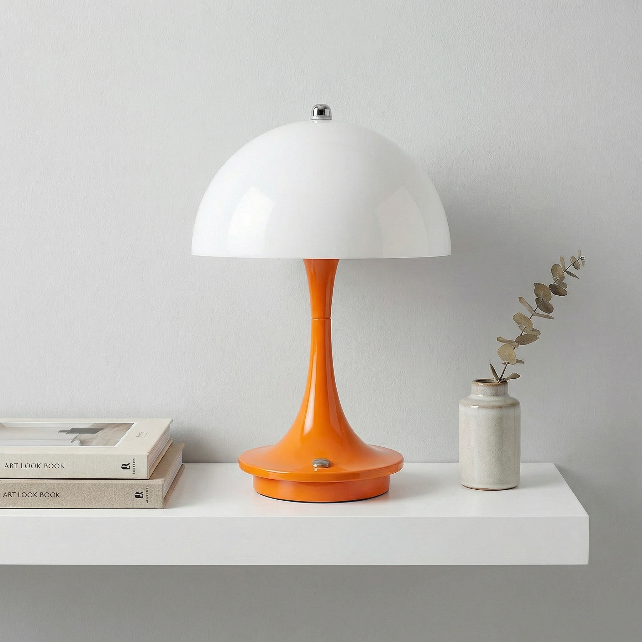 Cordless Table Lamp - Warm LED Light for Bedside & Living Room Use 1