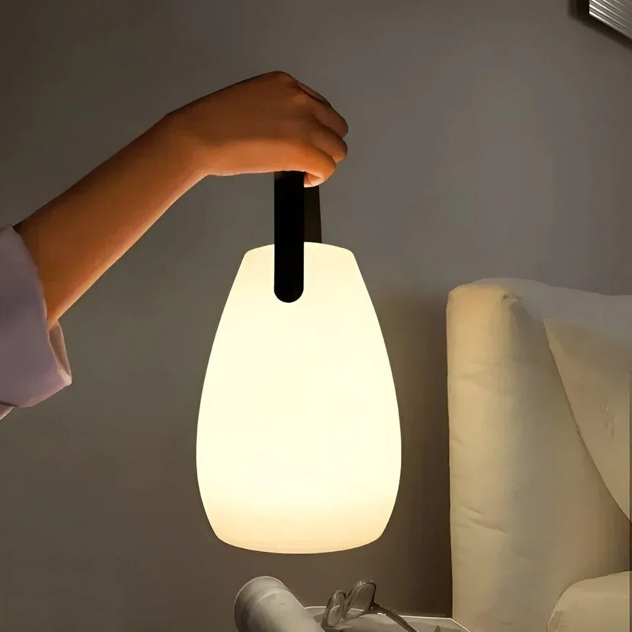 Cordless Waterproof LED Table Lamp – Adjustable Brightness, Rechargeable Battery, Ideal for Indoor and Outdoor Use 0