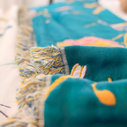 Cotton Bird Tassel Blanket - Lightweight & Breathable Boho Comfort 6