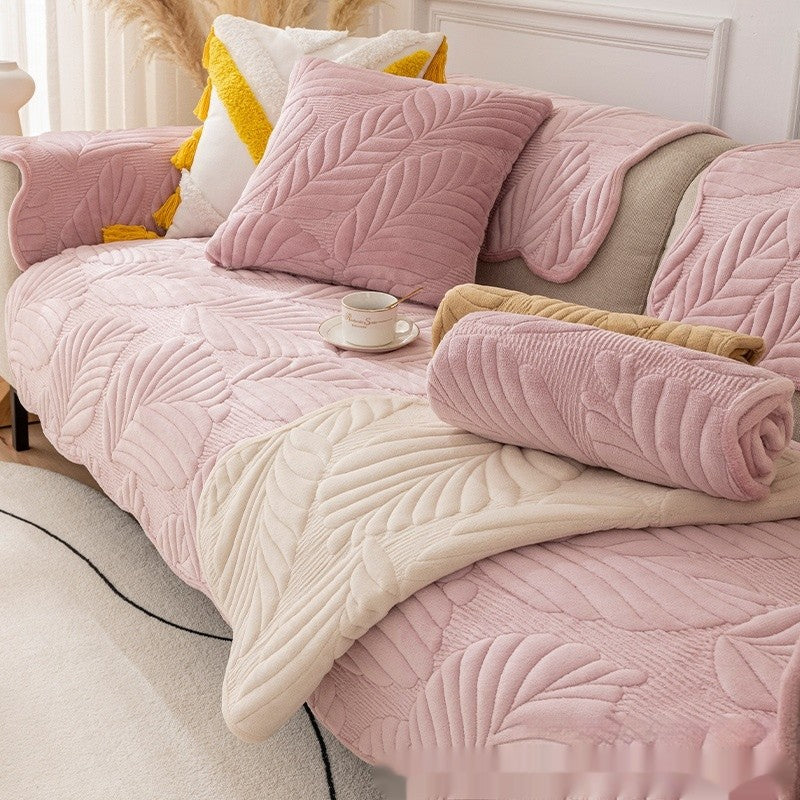 Couch Cover - Plush Non-Slip Sofa Protection for Pets & Kids 11