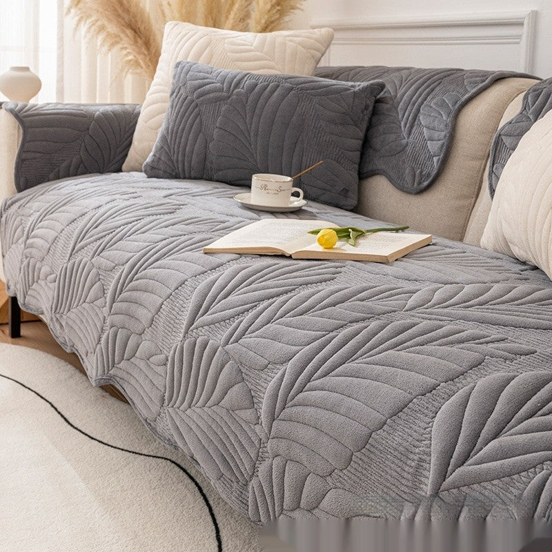 Couch Cover - Plush Non-Slip Sofa Protection for Pets & Kids 9