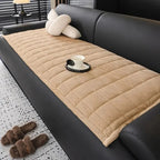 Couch Cover Quilted Microfiber Non Slip Backing Machine Washable Sofa Protector 1