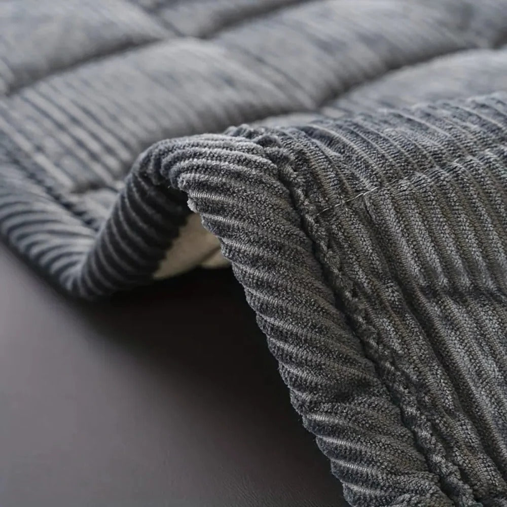 Couch Cover Quilted Microfiber Non Slip Backing Machine Washable Sofa Protector 6