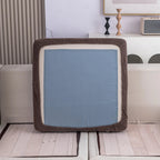 Coverfect Fitted Mattress Cover - Stylish Geometric Plush Design 6