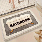 Cozy Non-Slip Bath Mat - Soft Plush Comfort & Safety for Bathrooms 0