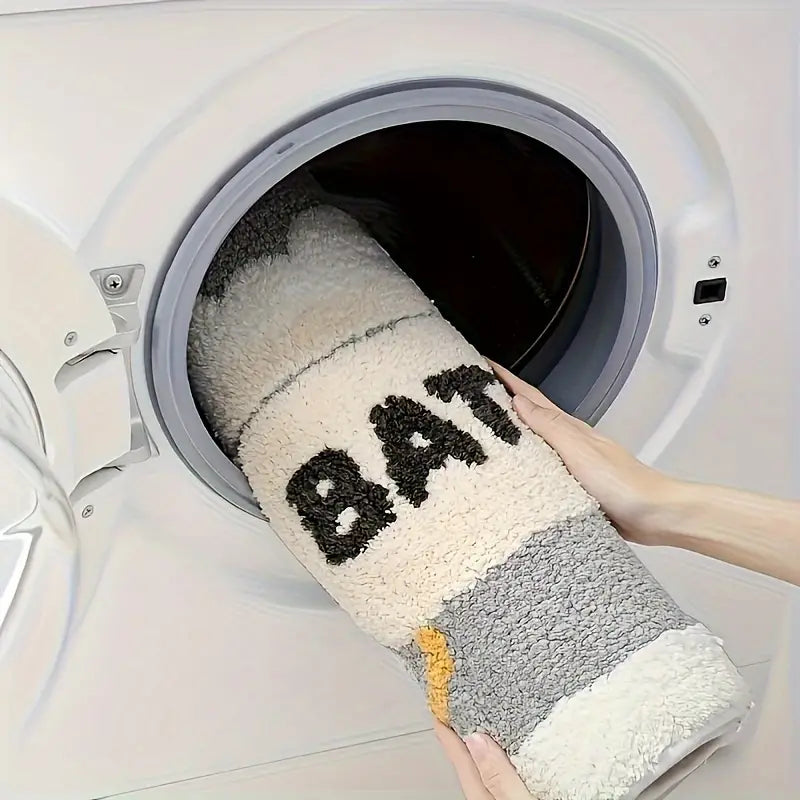 Cozy Non-Slip Bath Mat - Soft Plush Comfort & Safety for Bathrooms 4