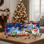 Creative Christmas Building Set for Kids Aged 6+ – 12 Unique Colorful Pieces for Holiday Fun and Imaginative Play 0