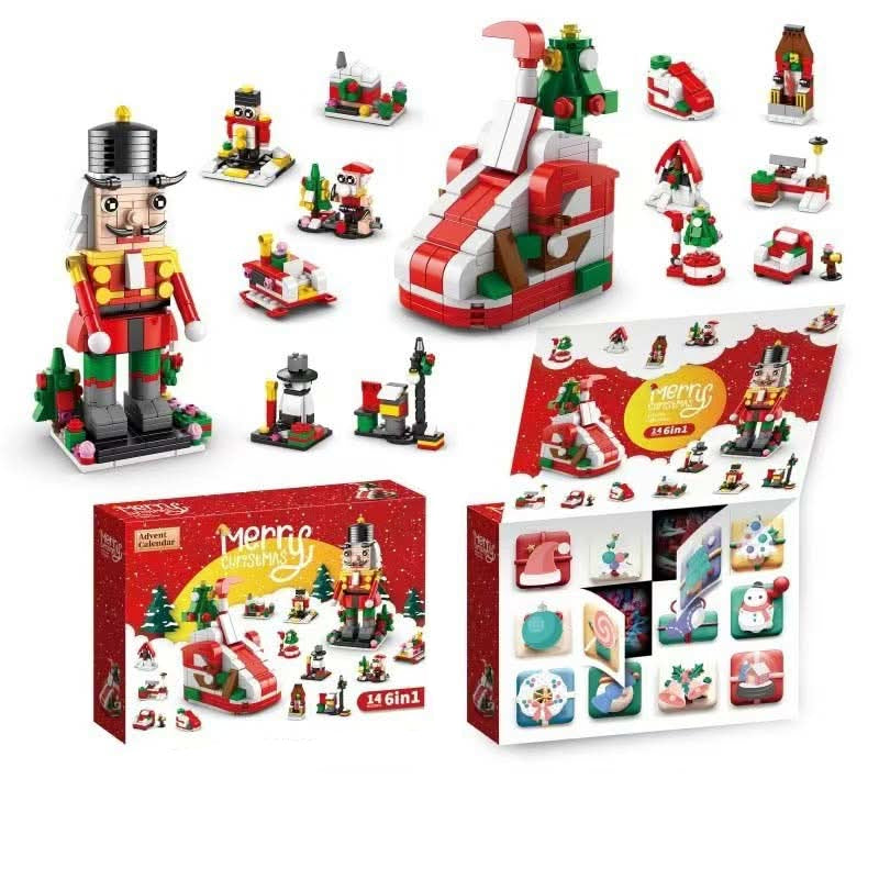 Creative Christmas Building Set for Kids Aged 6+ – 12 Unique Colorful Pieces for Holiday Fun and Imaginative Play 10