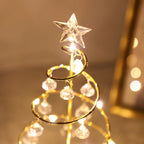 Crystal Cascade Table Lamp - Elegant LED Light with Crystal Drops 4