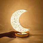 Crystal Table Lamp - Magical Dimming & Three Color Modes for Living Room 0