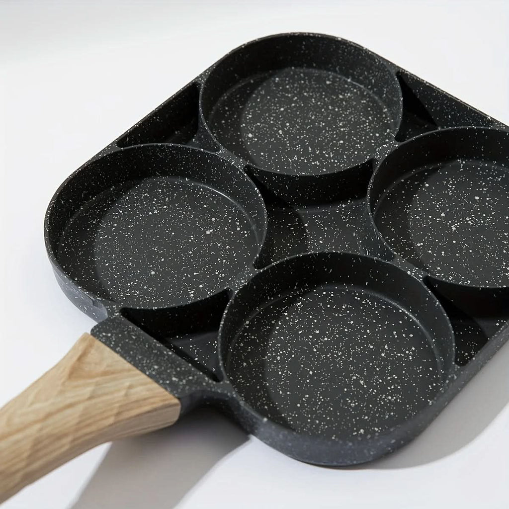 Culinara 4-Hole Non Stick Pan - Efficient Cooking with Durable Aluminum 5