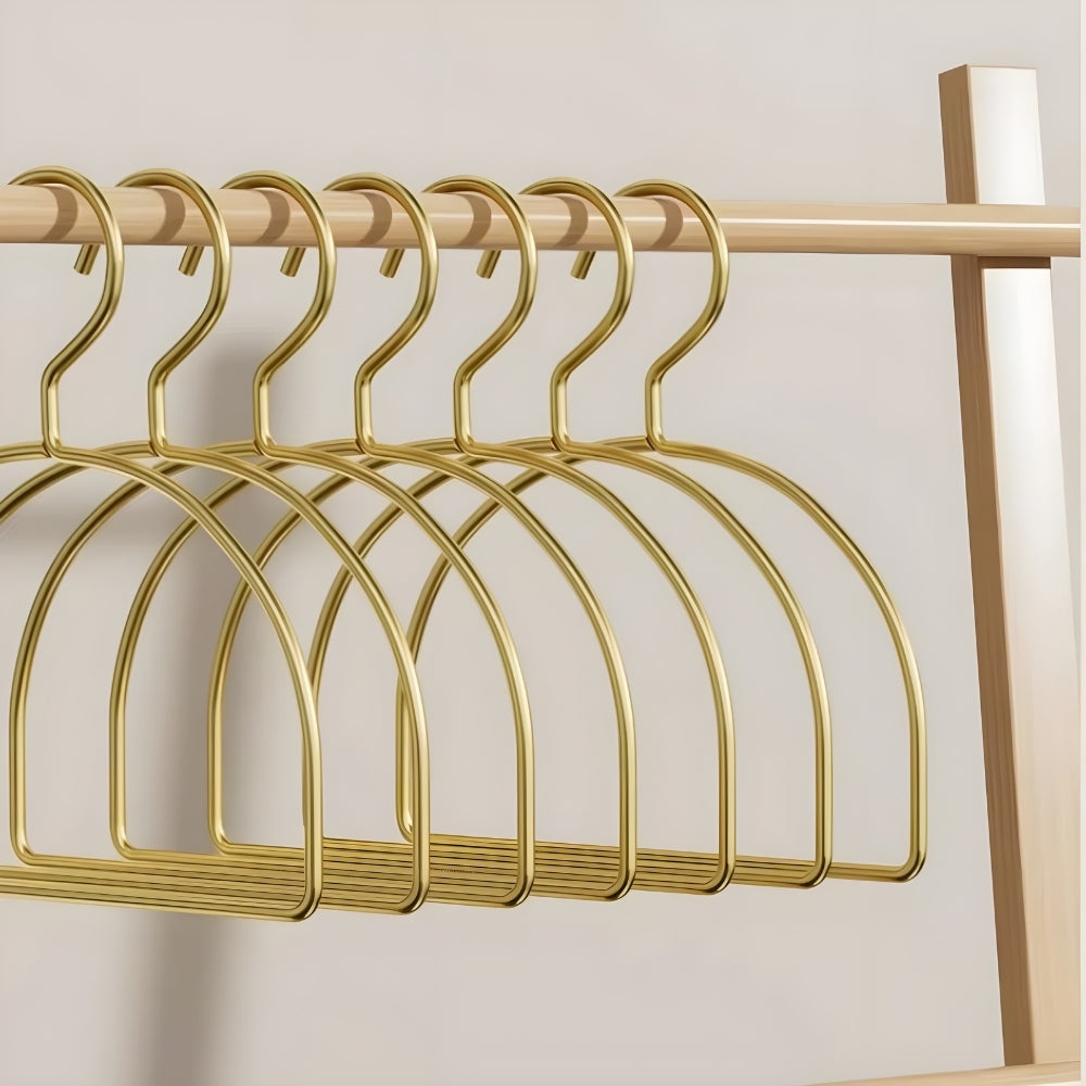 Curved Scarf Hanger Set of 4 - Space-Saving, Fabric-Friendly Organizer 1