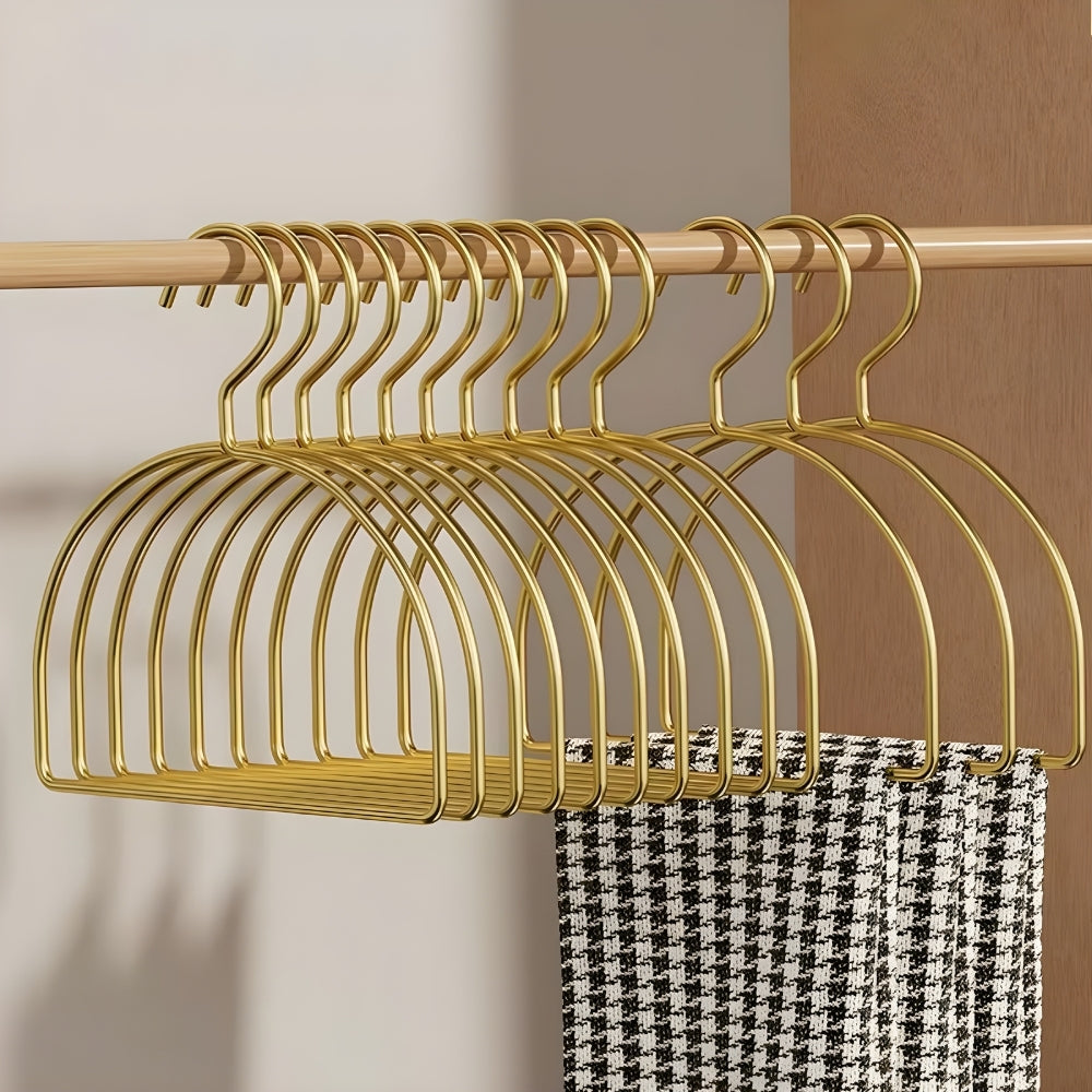 Curved Scarf Hanger Set of 4 - Space-Saving, Fabric-Friendly Organizer 2