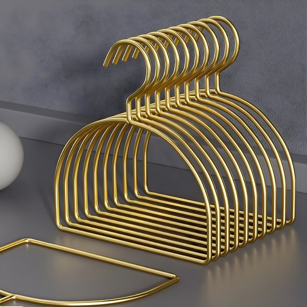Curved Scarf Hanger Set of 4 - Space-Saving, Fabric-Friendly Organizer 3
