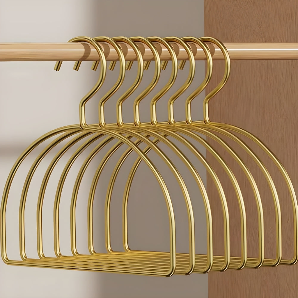 Curved Scarf Hanger Set of 4 - Space-Saving, Fabric-Friendly Organizer 4