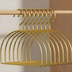 Curved Scarf Hanger Set of 4 - Space-Saving, Fabric-Friendly Organizer 4