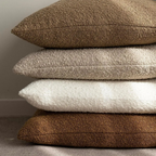  Cushion Cover - Textured 45x45cm Decorative Pillow Cover 3