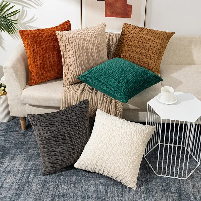 Cushion Cover 45 x 45 cm Polyester Concealed Zipper, Soft Polyester 2