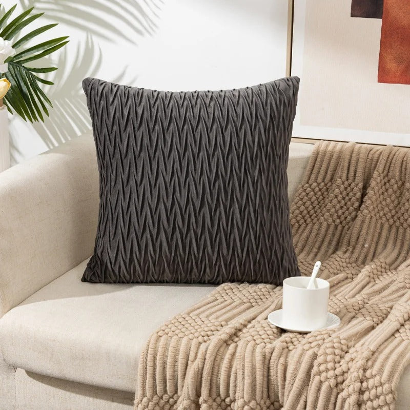 Cushion Cover 45 x 45 cm Polyester Concealed Zipper, Soft Polyester 6
