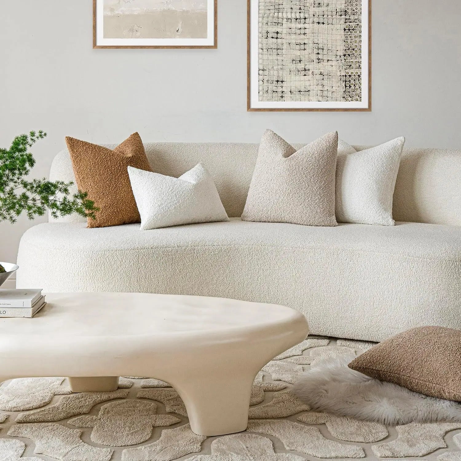 Cushion Cover Sem - Elegant Sofa Cushion Covers for Durable Comfort 4