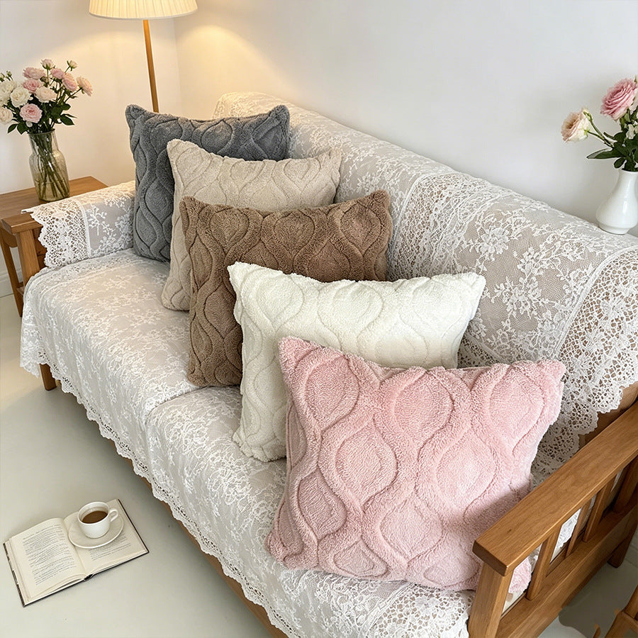 Cushion Cover Textured Weave Standard Size Machine Washable 1