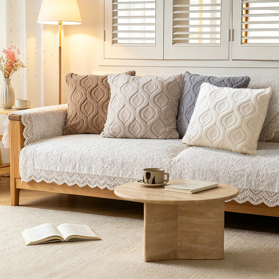 Cushion Cover Textured Weave Standard Size Machine Washable 2