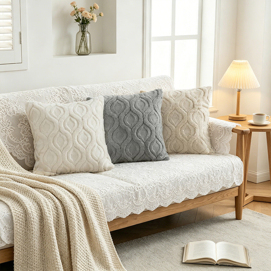 Cushion Cover Textured Weave Standard Size Machine Washable 3