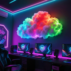 Customizable DIY Cloud Lights – Multicolor LED Thundercloud Decoration for Unique Room Atmosphere, USB Powered 7