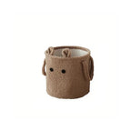 Cute Lamb Storage Bin - Soft Microfiber Storage Container for Toys, Laundry, and Blankets - Lightweight and Collapsible 0