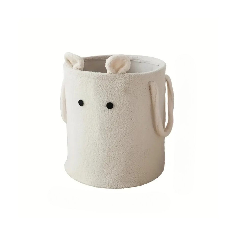 Cute Lamb Storage Bin - Soft Microfiber Storage Container for Toys, Laundry, and Blankets - Lightweight and Collapsible 7