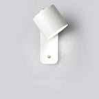 Cylindrical LED Wall Sconce Light with Integrated Switch – Modern Indoor Lighting for Reading and Ambiance 0