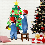 DIY Felt Christmas Tree Kit for Kids - Safe, Interactive Holiday Fun 5