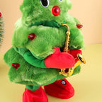 Dancing Christmas Tree Plush Toy with Music and Lights 5