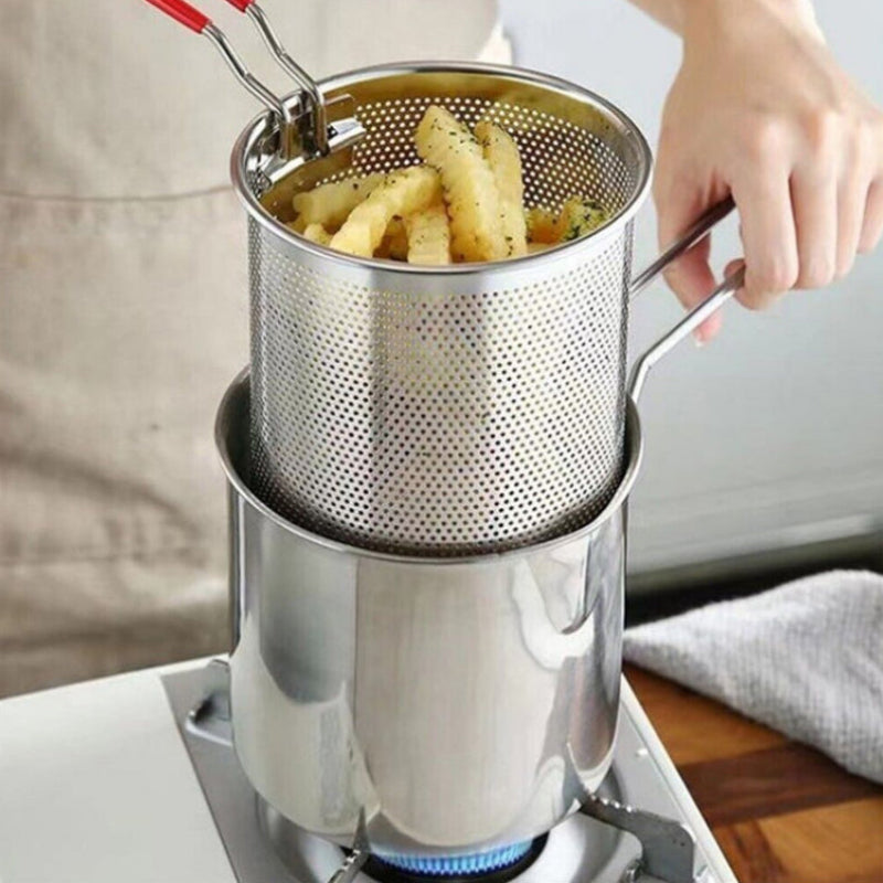Deep Fryer - Healthier Cooking with Less Oil, Compact Electric Design 0