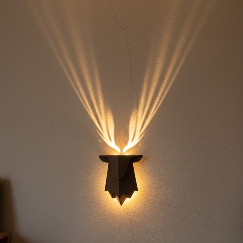 Deer Wall Light - Wireless Sconce with Adjustable Brightness & Remote Control 0