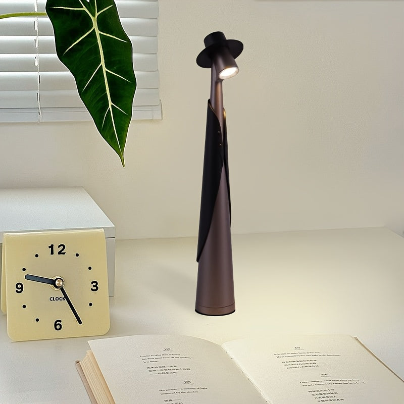 Desk Lamp LED Rechargeable 1800 mAh Touch Control Plastic 35 cm, Modern Touch Control 1
