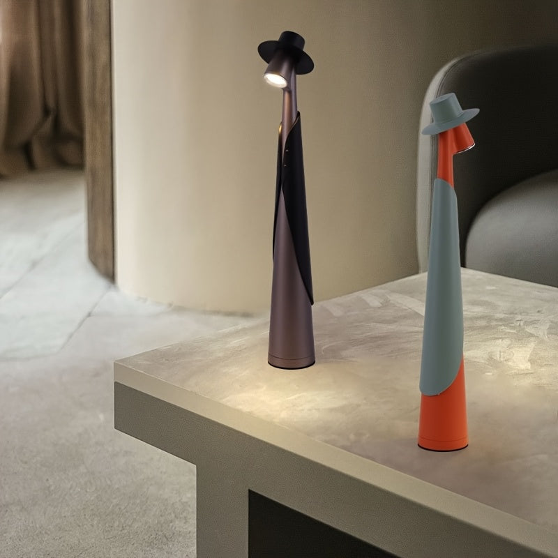 Desk Lamp LED Rechargeable 1800 mAh Touch Control Plastic 35 cm, Modern Touch Control 2